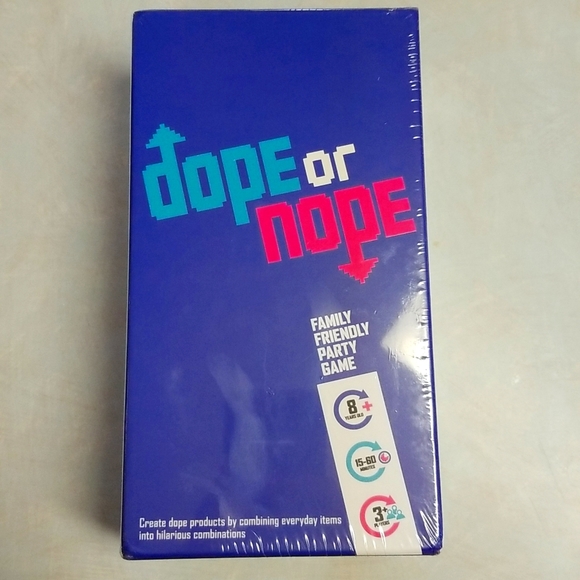 Dope or Nope Family Friendly Party Game - Picture 1 of 4